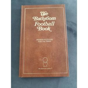 The Bathroom Football 🏈 Book Jack Kreismer